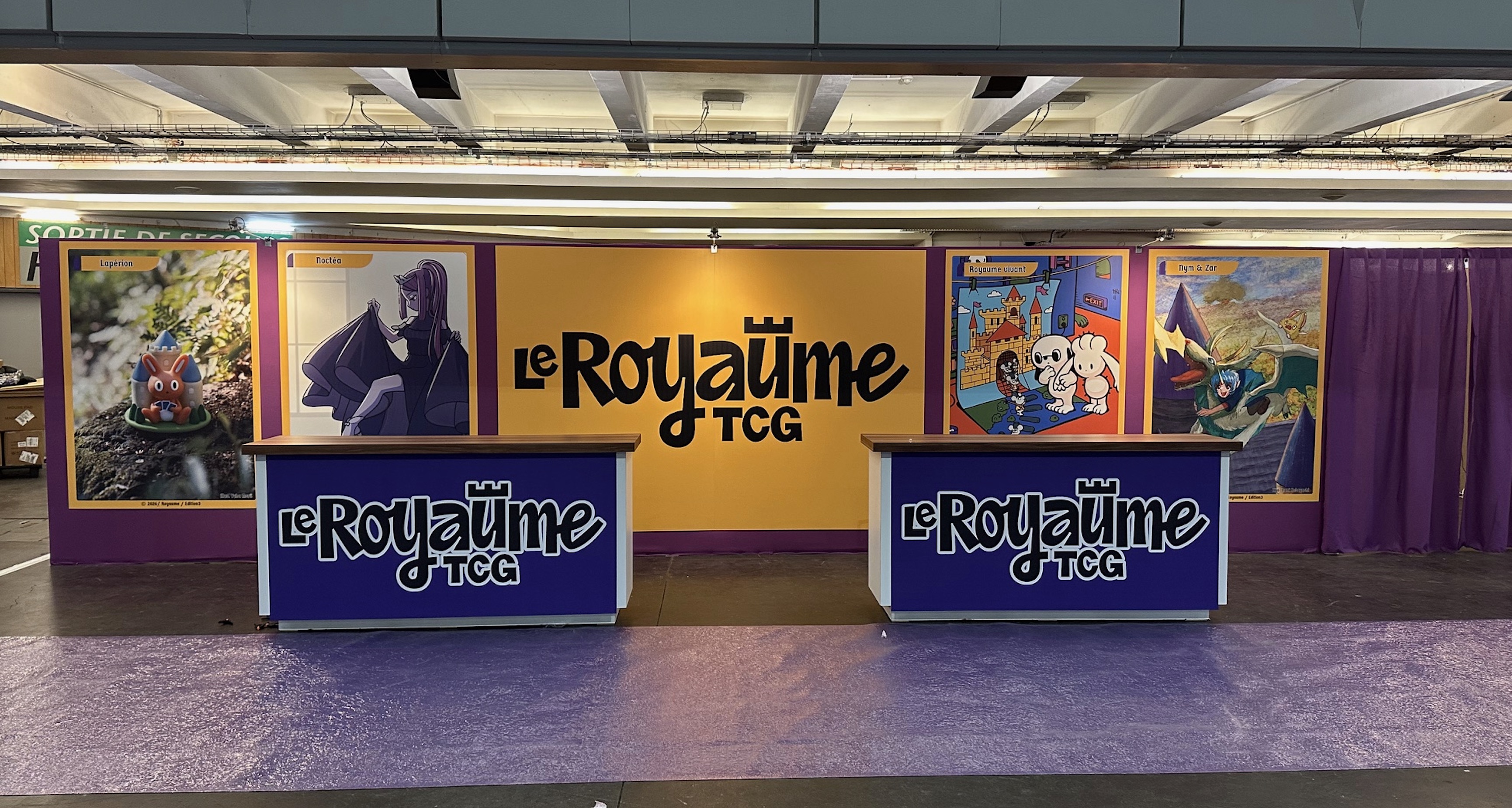 INSTALLATION GENERALE 100 STANDS A VILLEPINTE