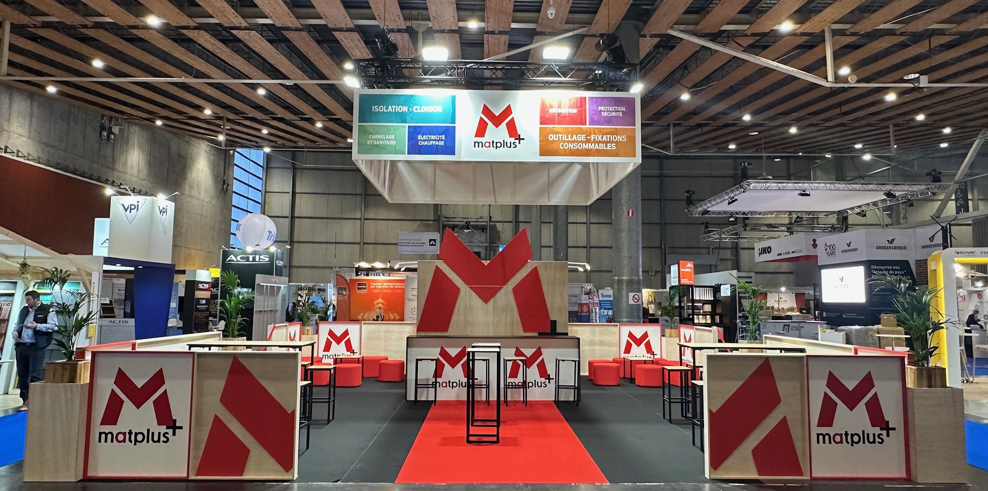 STAND DE 100m2 MATPLUS SUR NORDBAT 2026