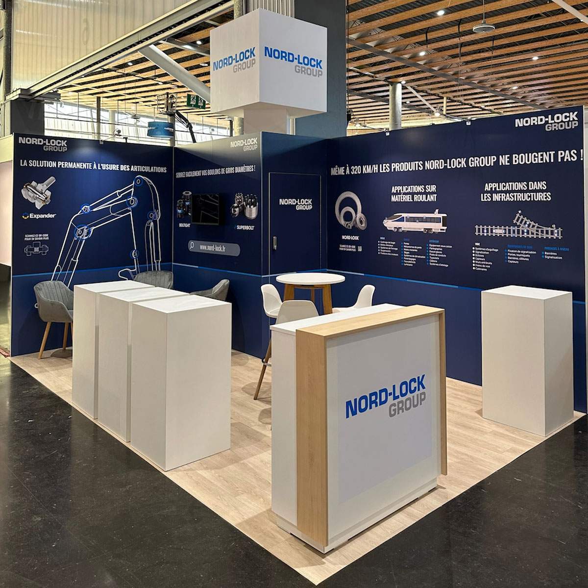 SALON SIFER 2023 - CREATION D'UN STAND DE 24M2