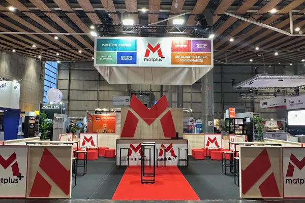 STAND DE 100m2 MATPLUS SUR NORDBAT 2026