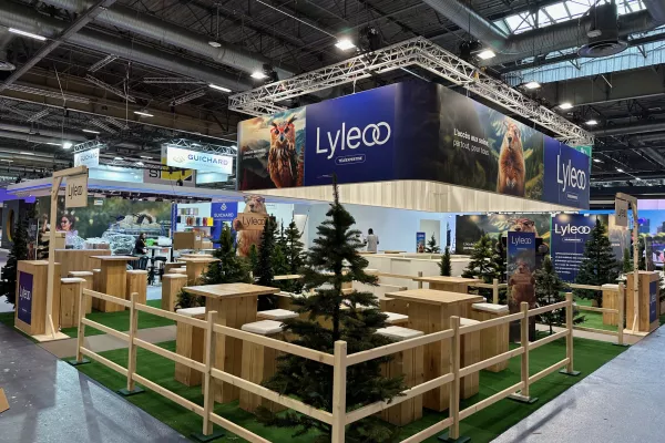 Stand de 180m2 à Paris - MONDIAL DE L'OPTIQUE 2025