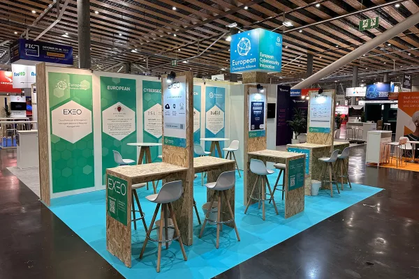 CONCEPTION D'UN STAND DE 24M2 POUR LE FIC 2023